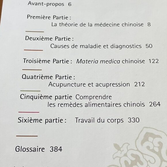 La Bible de la Médecine Chinoise Book Self-Care Health Chinese Medicine FRENCH - Picture 5 of 13